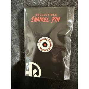 Hunt A Killer Enamel Pin Collectible Listening Friends of America Record